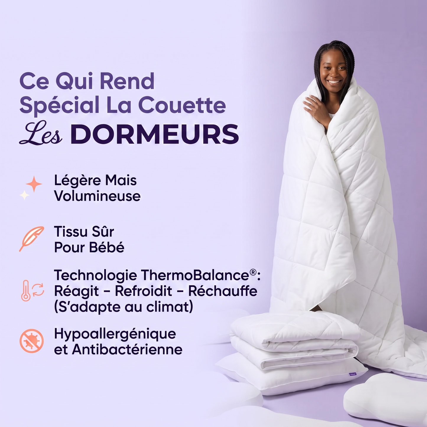 Couette sans housse L'Intégrale — Entièrement lavable