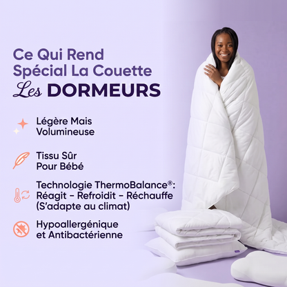 Couette sans housse L'Intégrale — Entièrement lavable