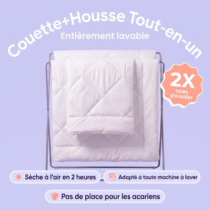 Couette sans housse L'Intégrale — Entièrement lavable