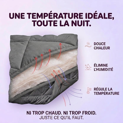 Couette 2-en-1  — Entièrement lavable