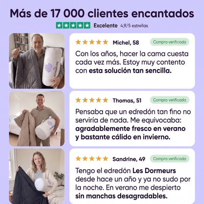 Edredón 2 en 1 — Totalmente lavable